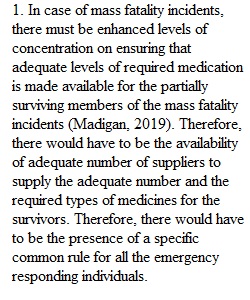 Week 6 Mass Fatality Management